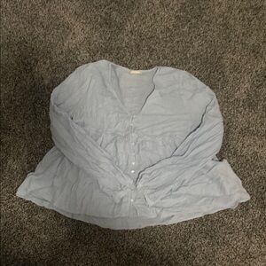 Women's Light Blue Top